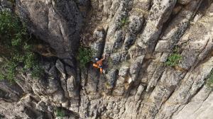 Prise de vue de sport en escalade à Servon